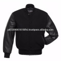 Plain Sports Varsity Jacket Cotton Material Jacket
